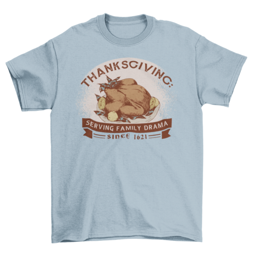 Anti-thanksgiving funny t-shirt