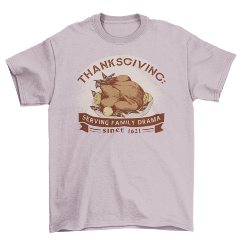 Anti-thanksgiving funny t-shirt